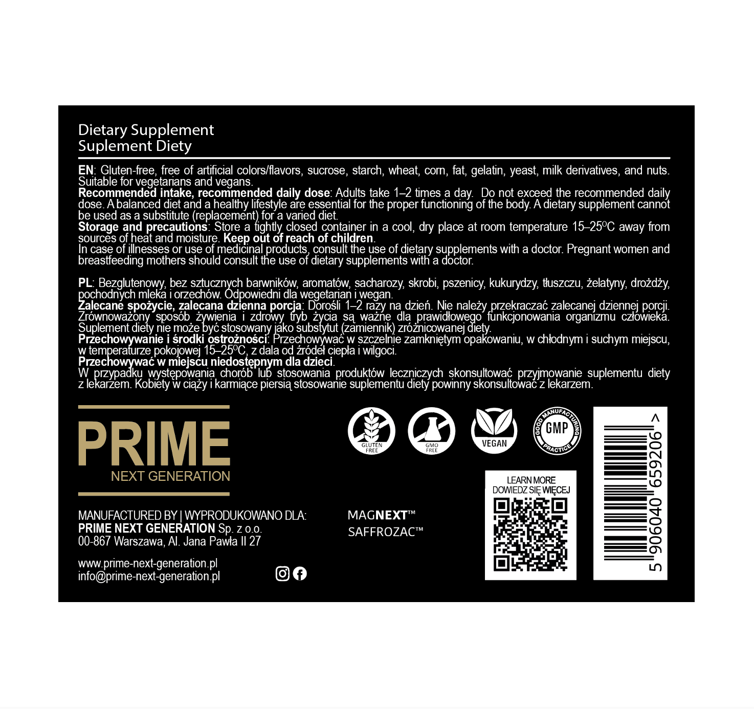 SAFFROZAC™ | STRES | NASTRÓJ | KONCENTRACJA