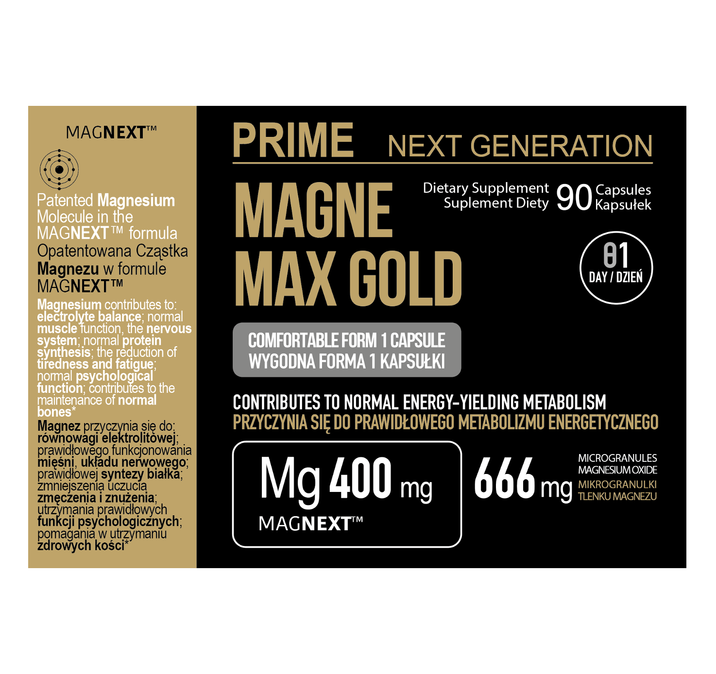MAGNEZ | MAGNEXT™ | MAGNE MAX GOLD
