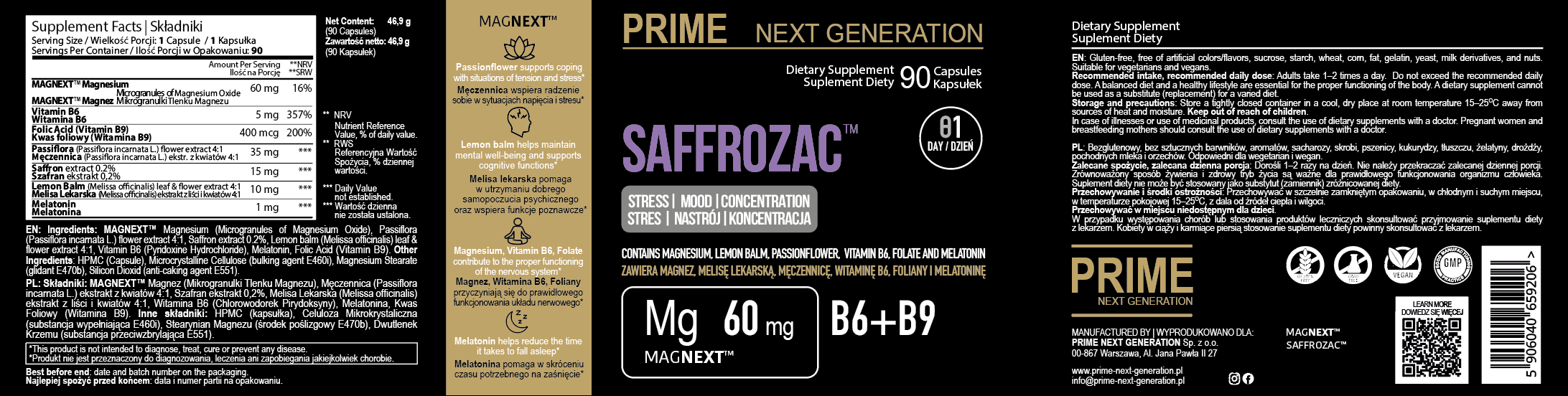 SAFFROZAC™ | STRES | NASTRÓJ | KONCENTRACJA